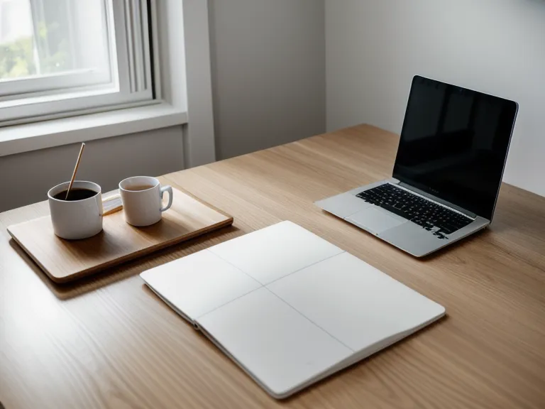 Nahaufnahme von Händen auf einer Pilatesmatte im Homeoffice