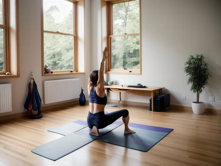 Detailaufnahme von Händen auf einer Pilatesmatte während einer Ruhepause im Training