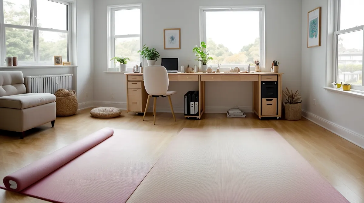Pilates Stressabbau im Homeoffice: Warum Pausen auf der Matte den Kopf leeren